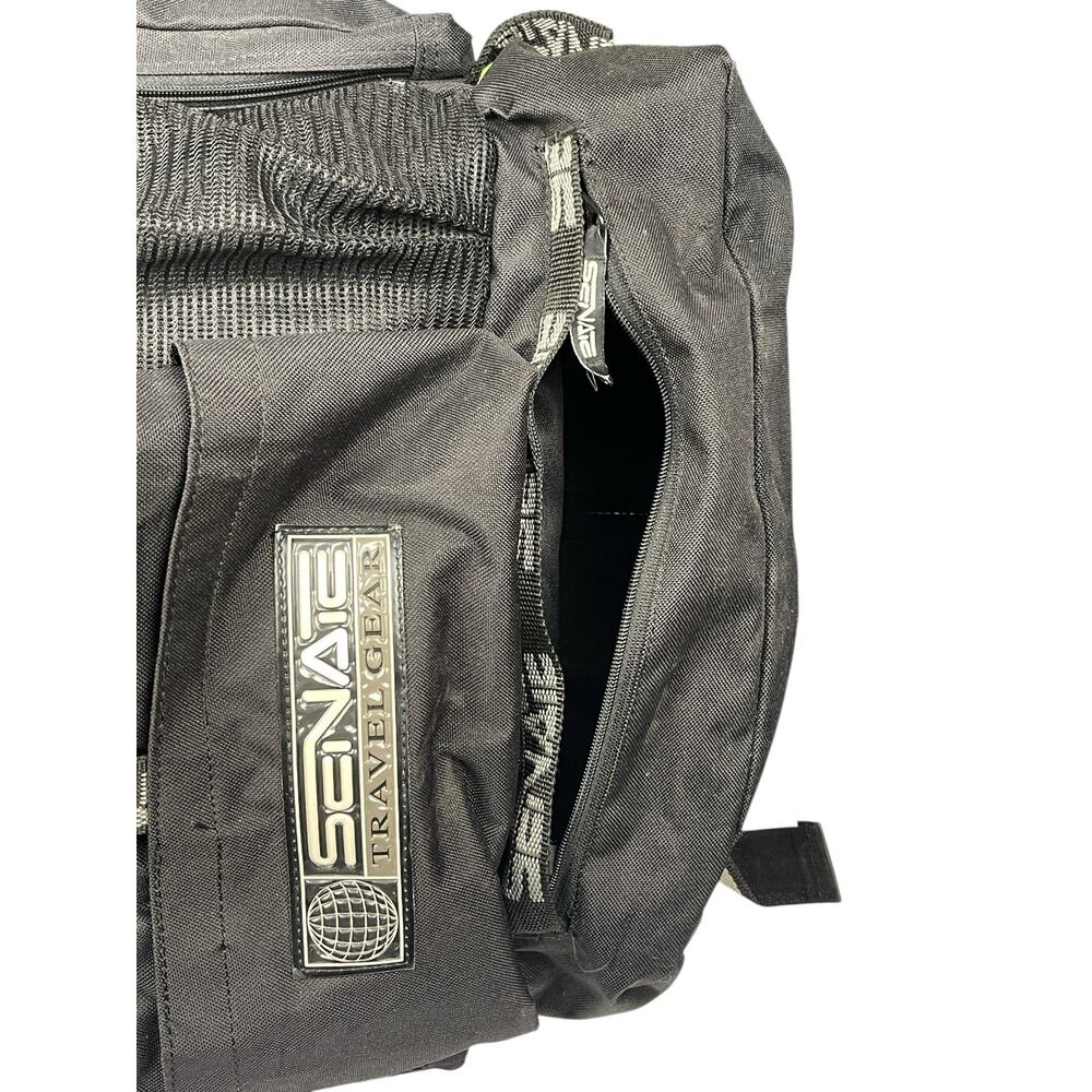 Vintage 90s Senate Travel Gear Backpack Global Destruction Inline Skate Bag - Picture 10 of 11